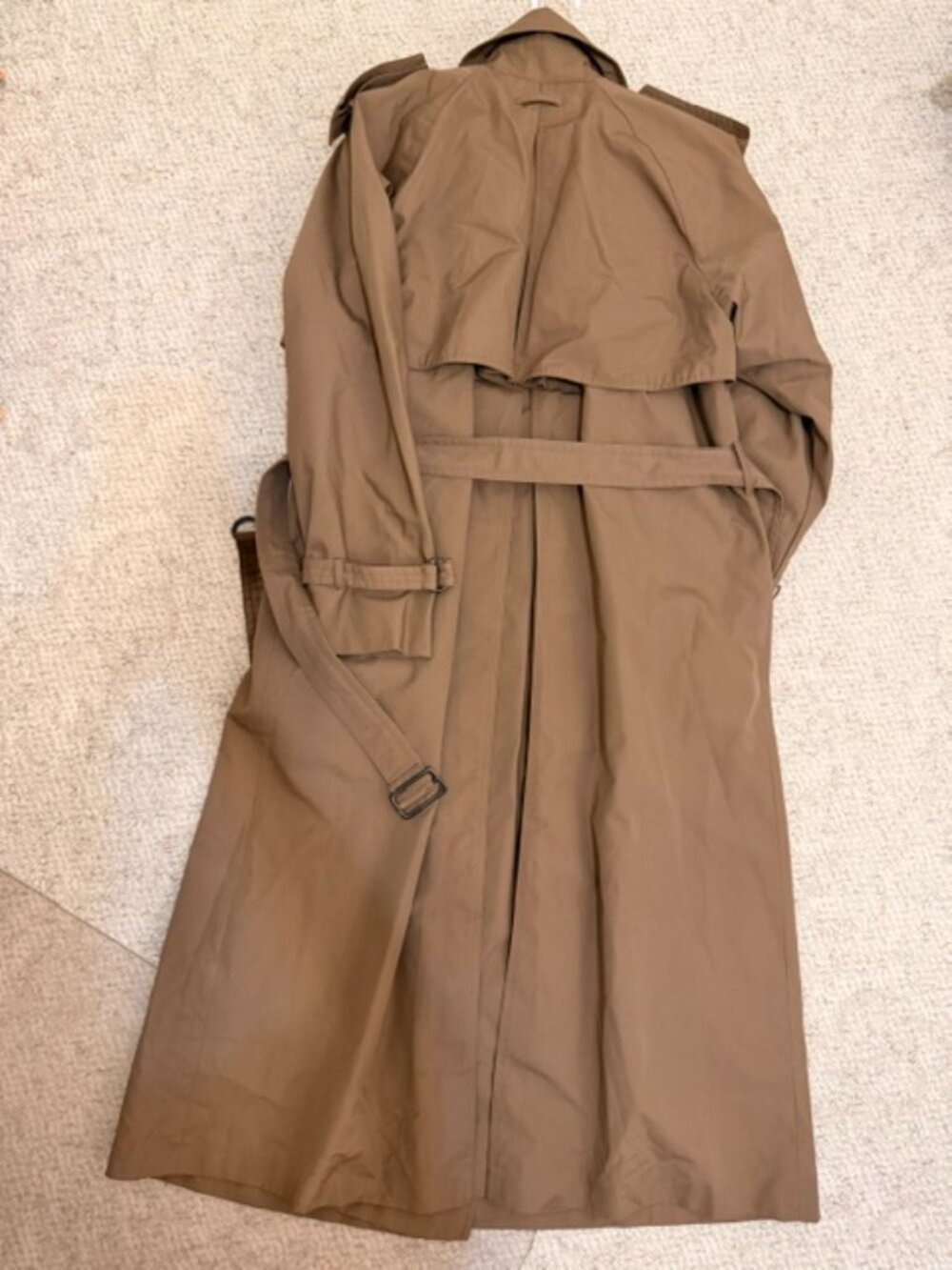 vintage au courant trench coat womens 10